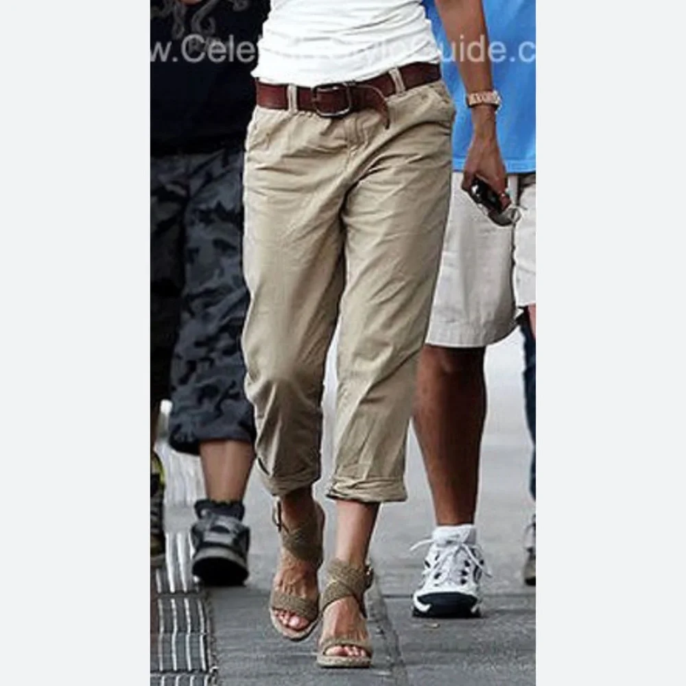 Stuart Weitzman Braided Espadrille Wedge Sandals in Tan - Picture 5 of 8